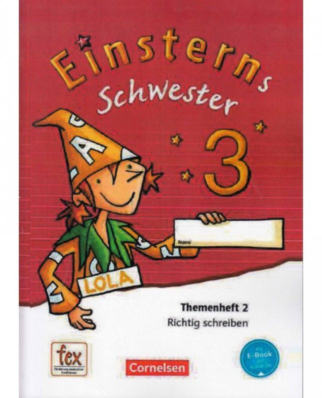 کتاب آلمانی اینستین شوستر einstern schwester 3 themenheft 2