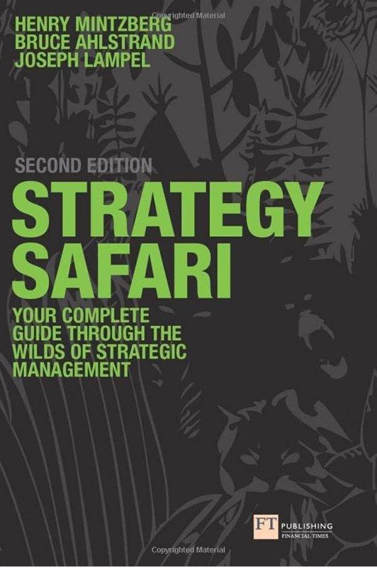 کتاب رمان انگلیسی سافاری استراتژی Strategy Safari The complete guide through the wilds of strategic management 2nd