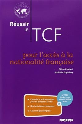 کتاب زبان فرانسه روسیر ل تی سی اف Reussir le TCF pour l'acces a la nationalite francaise