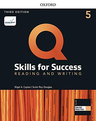 کتاب زبان کیو اسکیلز فور ساکسس Q Skills for Success 5 Reading and Writing third Edition