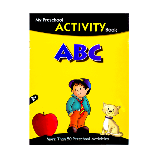 کتاب زبان مای پری اسکول اکتیویتی بوک My Preschool Activity Books ABC
