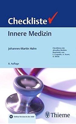 کتاب پزشکی آلمانی چک لیست اینر مدیزین Checkliste Innere Medizin 2020 ( سیاه سفید)