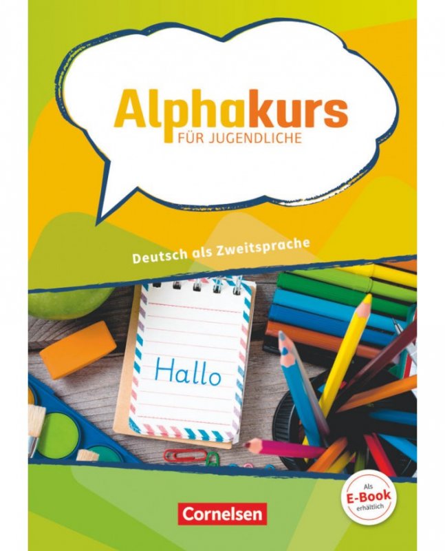کتاب آلمانی آلفاکورس Alphakurs für Jugendliche Deutsch als Zweitsprache