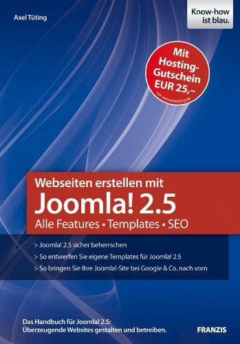 کتاب آلمانی وب سایتن ارستلن میت جوملا 2.5 Webseiten erstellen mit Joomla! 2.5 : Alle Features, Templates, SEO