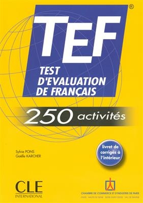 کتاب زبان فرانسه تی ایی اف TEF 250 activites