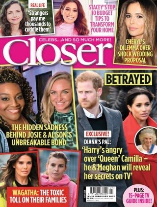 کتاب مجله انگلیسی کلوزر یوکی  Closer UK - Issue 992, February 19/25 2022