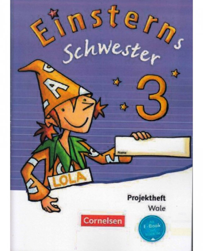 کتاب آلمانی اینستین شوستر einstern schwester 3 projektheft