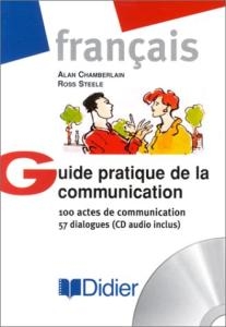 کتاب زبان فرانسه گاید پراتیک د لا کامیونیکیشن guide pratique de la communication 100 actes de communication 57 dialogues cd aud