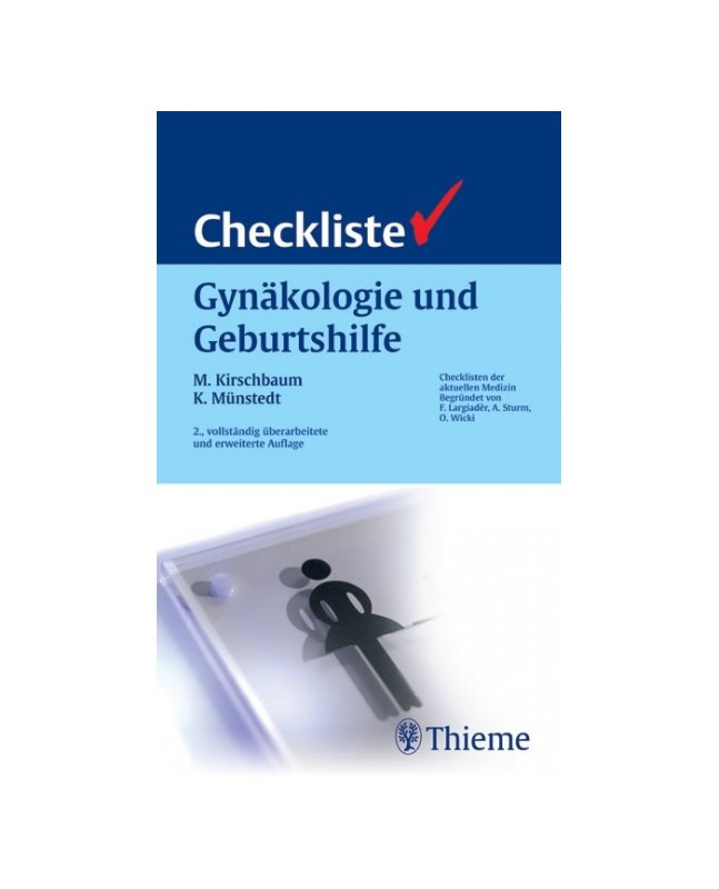 کتاب پزشکی آلمانی زنان و زایمان Checkliste Gynäkologie und Geburtshilfe