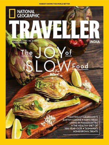کتاب مجله انگلیسی نشنال جئوگرافیک  National Geographic Traveller India – May/June 2022