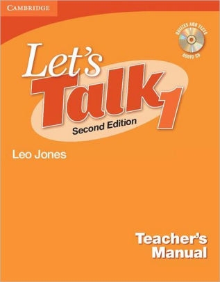 کتاب زبان معلم لتس تاک Lets Talk 1 Teachers Manual Second Edition