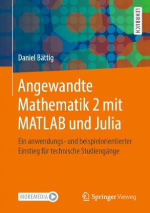 کتاب آلمانی ریاضیات کاربردی Angewandte Mathematik 2 mit MATLAB und Julia
