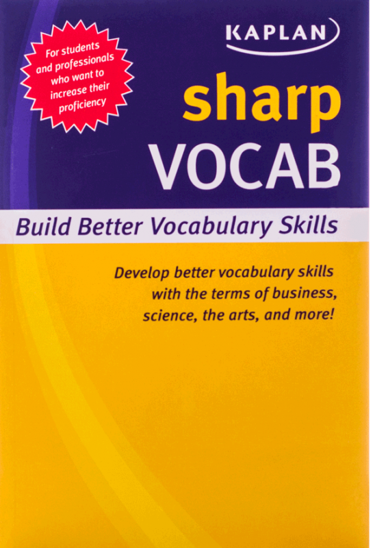 کتاب زبان شارپ وکب sharp Vocab Build Better Vocabulary skills