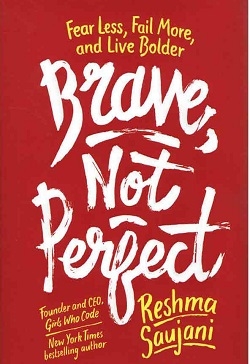 کتاب رمان انگلیسی شجاع نه بی نقص Brave Not Perfect