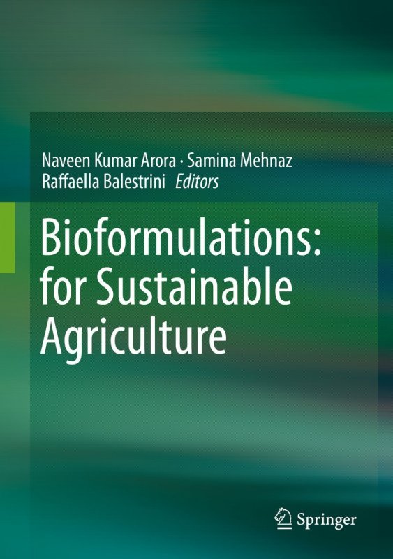 کتاب زبان بیوفورمولیشنز  Bioformulations: for Sustainable Agriculture
